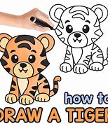 Image result for Easy Draw Tiger