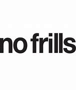 Image result for No-Frills Logo