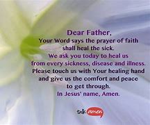 Image result for Prayer for Sick Person