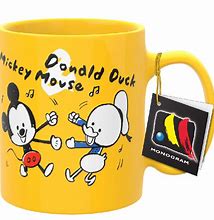 Image result for Donald Duck and Mickey Mouse Red Mug