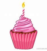 Image result for Birthday Cupcake Cut Out