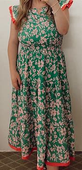 Image result for THML Green Dress