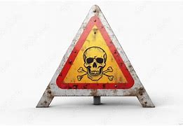 Image result for Skull Warning Sign and Cross Bonemeaning