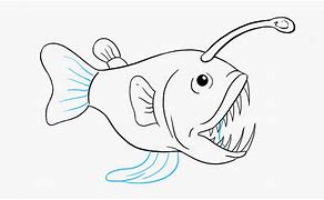 Image result for Angler Fish Draw