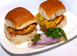 Image result for Bhajiya Vada Pav