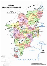 Image result for Tamil Nadu Plain Map