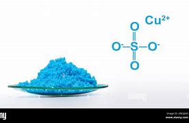 Image result for Copper II Sulfate Structure