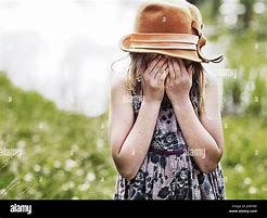 Image result for Girl Covering Face with Hands