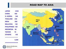 Image result for Asia Road Map