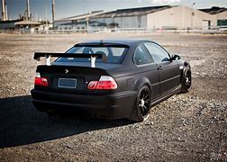 Image result for BMW E46 Matte Black