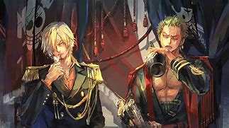 Image result for Fire Sanji Demon Zoro