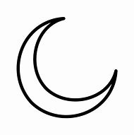 Image result for Moon Outline Logo