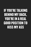 Image result for Talking Behind My Back