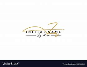 Image result for ZR Initial Signature