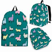 Image result for Llama Girl Backpack