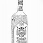 Image result for Vodka Bottle Drawing