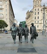 Image result for The Beatles Liverpool Statue Art