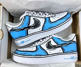 Image result for Bluey Custom Air Force 1s