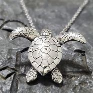 Image result for Turtle Necklace Sterling Silver