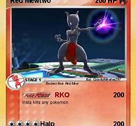 Image result for Pokemon Red Mewtwo