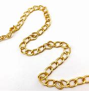 Image result for Cable Circle Gold Chain