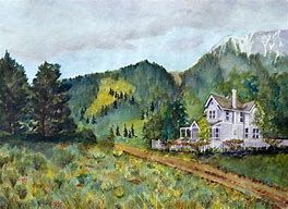 Image result for Victorian Home Painting by the Water