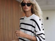 Image result for Stripe Sweater Women