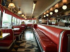 Image result for Early 50s Diner Interior