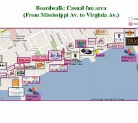 Image result for Atlantic City Boardwalk Hotels Map