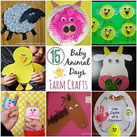 Image result for Farm Crafts for Kids