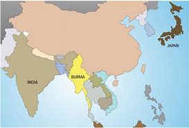 Image result for Peta Myanmar Di Dunia