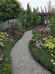 Image result for Garden Gravel Pathway