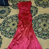 Image result for Pink Satin Dress