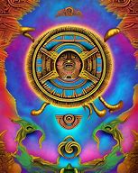 Image result for Aztec Mayan Art