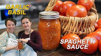 Image result for Homemade Basil Spaghetti Sauce