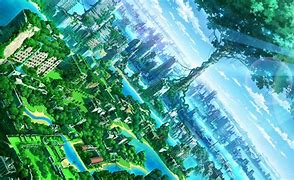 Image result for Green Anime Girl Wallpaper 4K