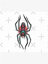 Image result for Old School Spider Tattoo