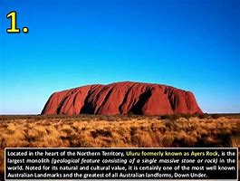 Image result for 10 Major Landforms in Australia