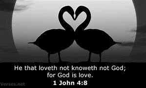 Image result for 1 John 4 8 KJV