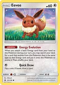 Image result for Old Eevee Card