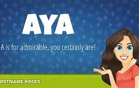 Image result for Aya Drawing Name