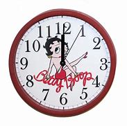 Image result for Betty Boop Wall Clock