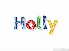 Image result for Holly Text Logo