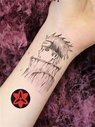 Image result for Small Sharingan Tattoo