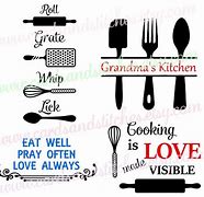 Image result for Kitchen Decor SVG