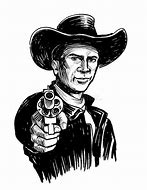 Image result for Cowboy Gun Art