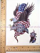 Image result for Eagle and USA Flag Tattoo