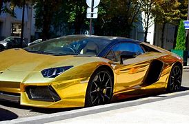 Image result for Gold and Diamond Lamborghini