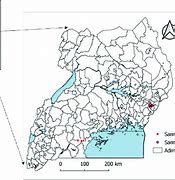 Image result for Uganda On African Map