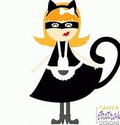 Image result for Cat Girl SVG